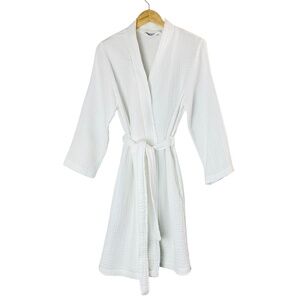 PARACHUTE Cloud Cotton Robe in White Size Small